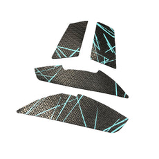 BT.L Logitech G Pro / G304 - Anti Slip Mouse Grip - Black Blue