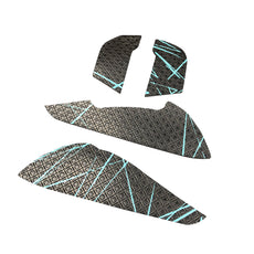 BT.L Xtrfy M4 - Anti Slip Mouse Grip - Black Blue