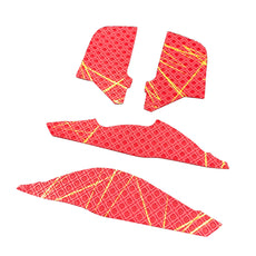 BT.L Glorious Model O - Anti Slip Mouse Grip - Red Gold