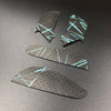 BT.L Finalmouse Ultralight / Air 58 - Anti Slip Mouse Grip - Black Blue