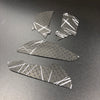 BT.L Finalmouse Ultralight / Air 58 - Anti Slip Mouse Grip - Black White