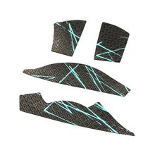 BT.L Razer Deathadder V2 - Anti Slip Mouse Grip - Black Blue
