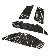 BT.L Logitech G Pro / G304  - Anti Slip Mouse Grip - Black White
