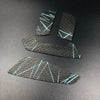 BT.L Logitech G403 / G603 / G703 - Anti Slip Mouse Grip - Black Blue