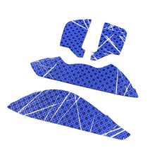 BT.L Glorious Model D - Anti Slip Mouse Grip - Blue White
