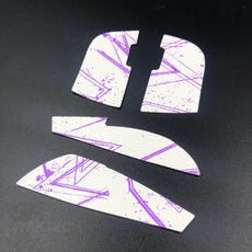 BT.L XM1 / XM1 RGB - Anti Slip Mouse Grip - White Purple