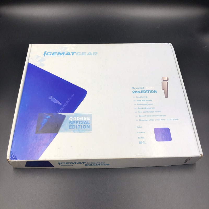 Icemat Q406SE Special Edition Glass Mouse Pad - iTakTech