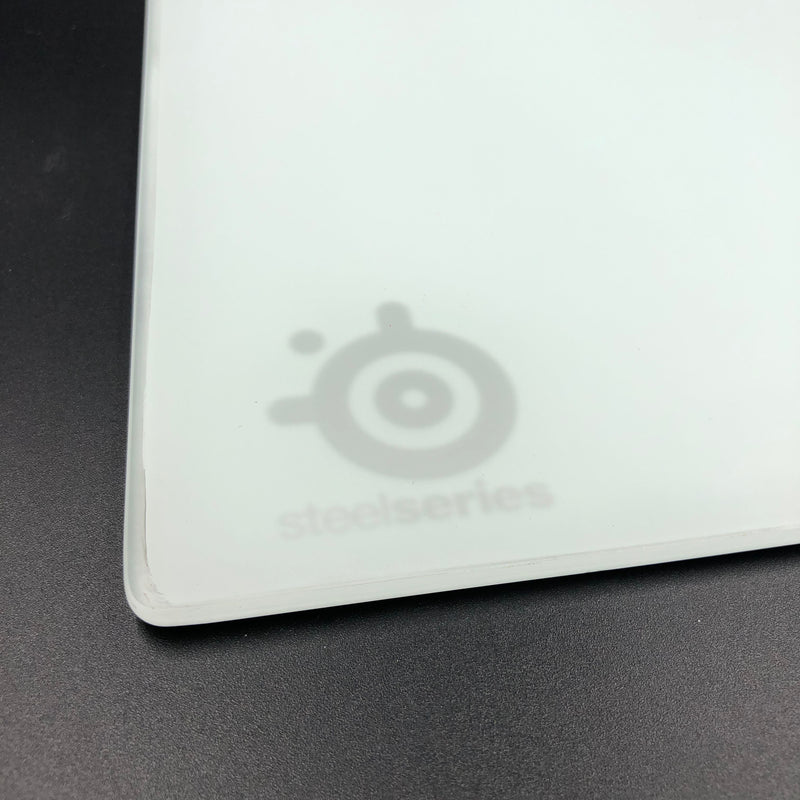 SteelSeries I-2 Glass Mouse Pad - White - iTakTech