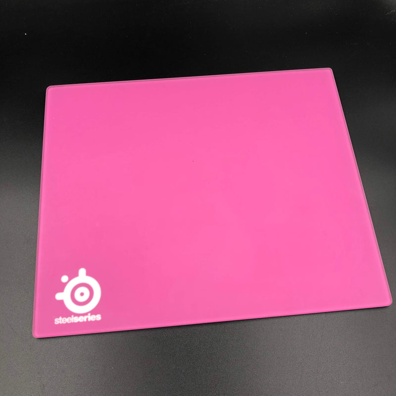 SteelSeries I-2 Glass Mouse Pad - Pink - iTakTech