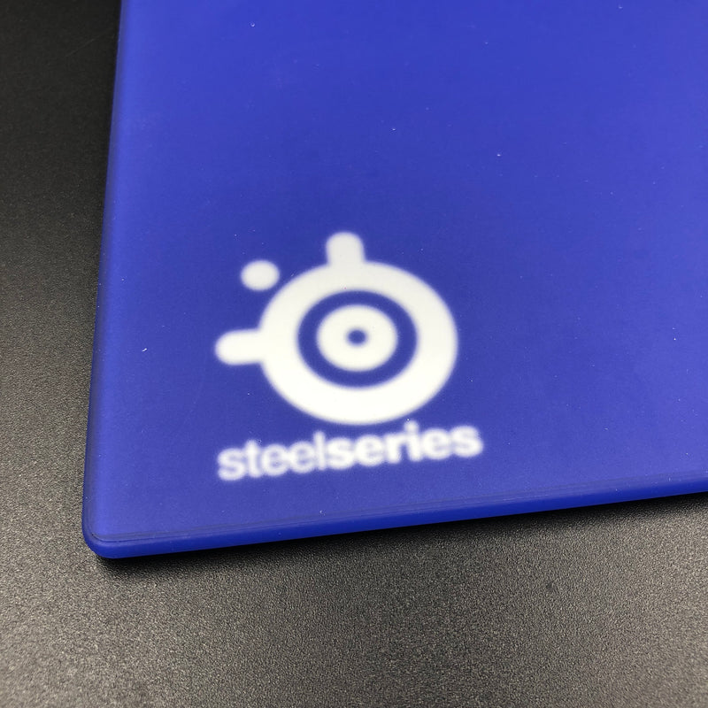 SteelSeries I-2 Glass Mouse Pad - Blue - iTakTech