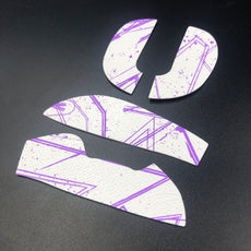 BT.L Logitech Zygen Outset - Anti Slip Mouse Grip - White Purple