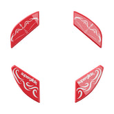 Pulsar Gaming Gear Finalmouse Starlight M / S - Superglide Mouse Skates - Red Arrow