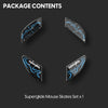 Pulsar Gaming Gear Finalmouse Starlight M / S - Superglide Mouse Skates - Phantom Arrow