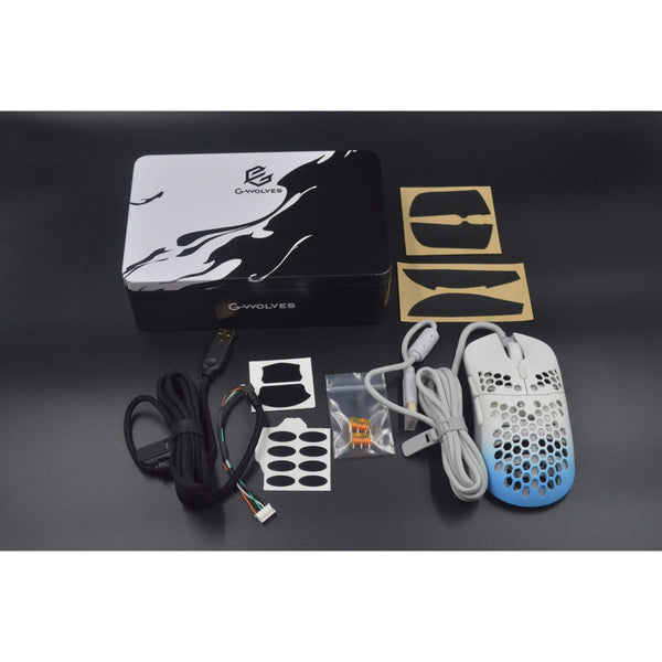 G-Wolves Hati Gaming Mouse White & Blue – iTakTech Limited