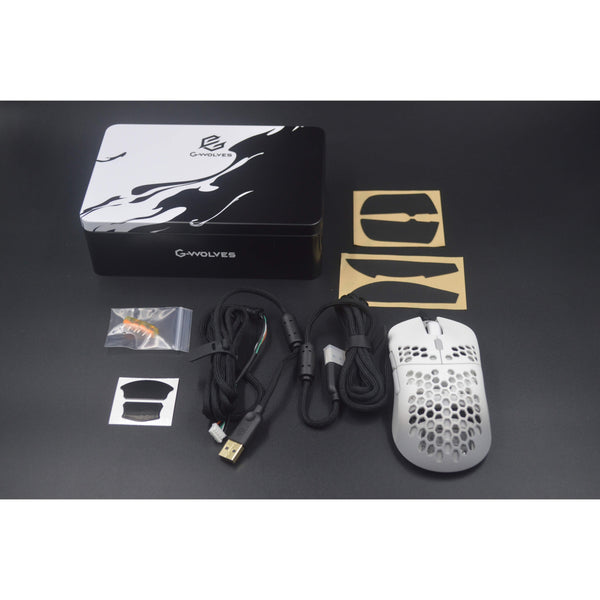 G-Wolves Hati Gaming Mouse White – iTakTech Limited
