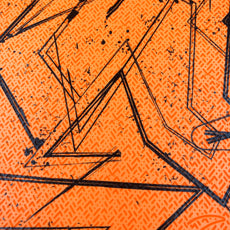 BT.L DIY - Anti Slip Mouse Grip - Tangerine Black