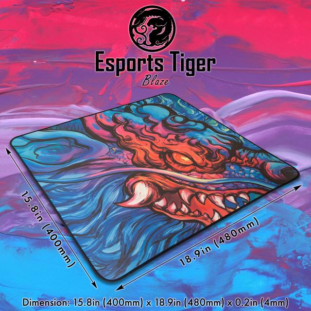 Esports Tiger Blaze Mouse Pad